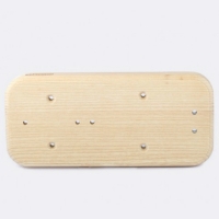 Сдвоенная и одиночная подложка "Quteo", дуб